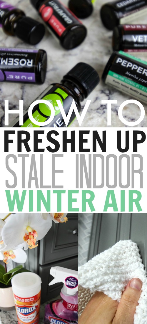 how to freshen up stale indoor winter air | the creek line house