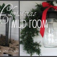 Christmas Mud Room