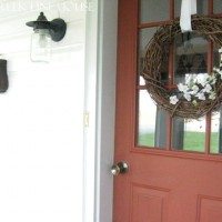 Just my front door, nothing more.