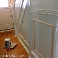 A big step forward in the front hall