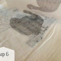 How to transfer an image onto fabric using wax paper and your printer!
