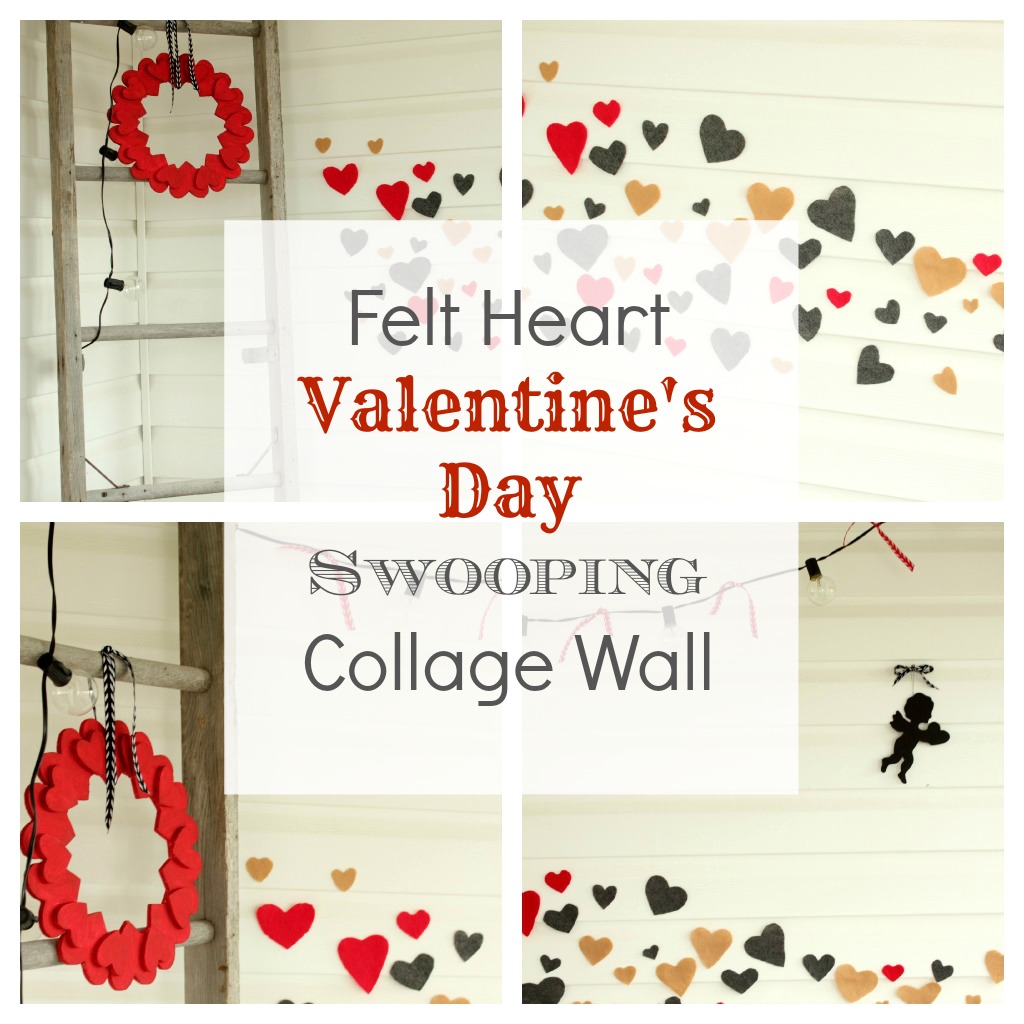 A fun and whimsical way to decorate for Valentine's Day this year!