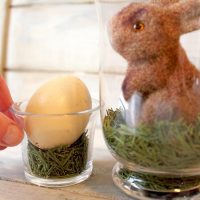 Make Your Own Faux Fresh Green Grass Vase Filler!