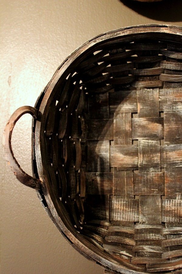 How to paint any basket to look like an antique find