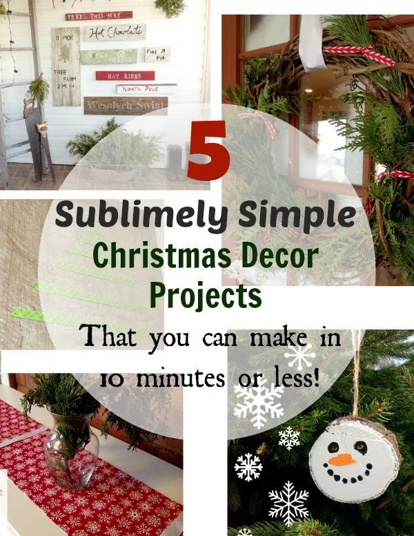Easy DIY Christmas Decor Ideas