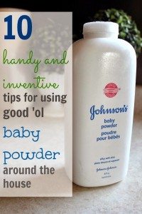10 Tips for Using Baby Powder Around the House - The Creek Line House