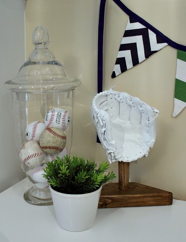 Make a DIY Baseball Keepsake from your Kid's Old Glove! The Creek