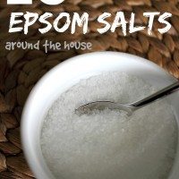 10 Good-to-know uses for Epsom Salts around the house