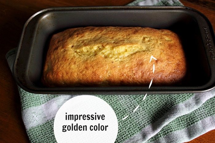 3 Ingredient Banana Bread - The Results