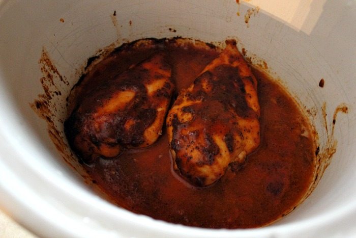 A super easy crock pot chicken recipe that you'll come back to again and again! 