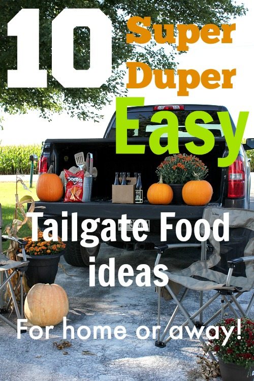 Easy Tailgating food ideas!