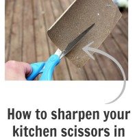 How to sharpen your scissors! (Ten Second Tips)