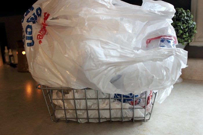 How to Fold Grocery Bags - The Clutter