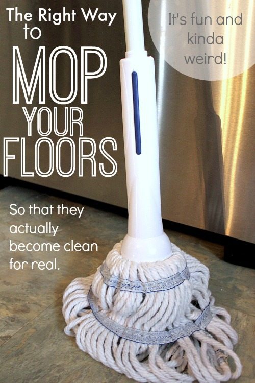 If you want to have really clean floors in your home, this is the way that the experts do it!