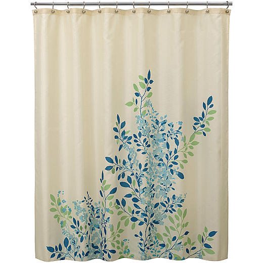 A stylish shower curtain can be affordable and doesn't have to cost and arm and a leg!