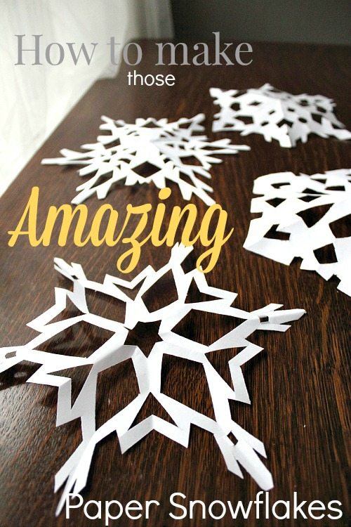 Paper snowflakes are a great winter craft for young and old alike! Easy, step-by-step instructions to make sure every snowflake is a success!
