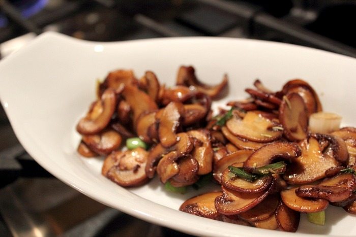Delicious and budget friendly recipe for making restaurant-style mushrooms at home! So good on steak or as a side-dish any time!