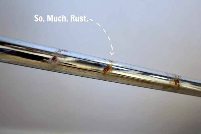 How To Remove Rust From Chrome The, How To Clean Rust Off Shower Curtain Rings