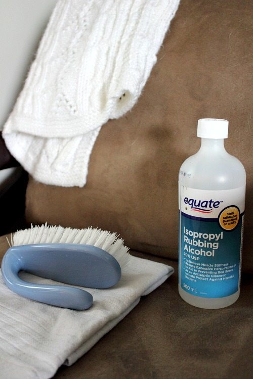 Uses for Rubbing Alcohol - Cleaning Microfiber Furniture