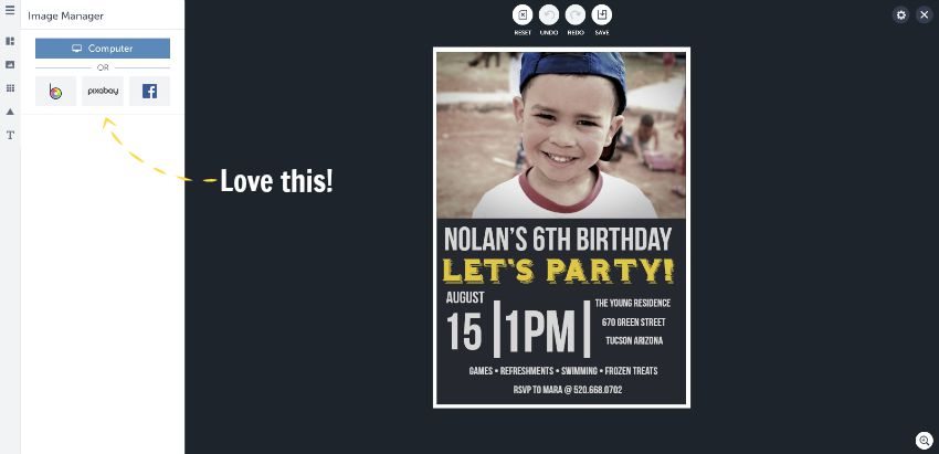 It's so easy and cheap to make your own stylish printable party invitations online, no matter what your skill level! Why would you do it any other way?