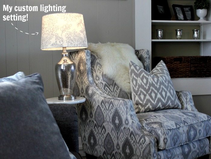 A great little quick-fix to upgrade the lighting situation in your home really easily. So neat! 