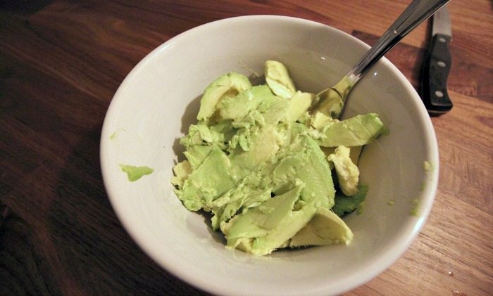 How to Freeze Avocado - Remove peel and mash