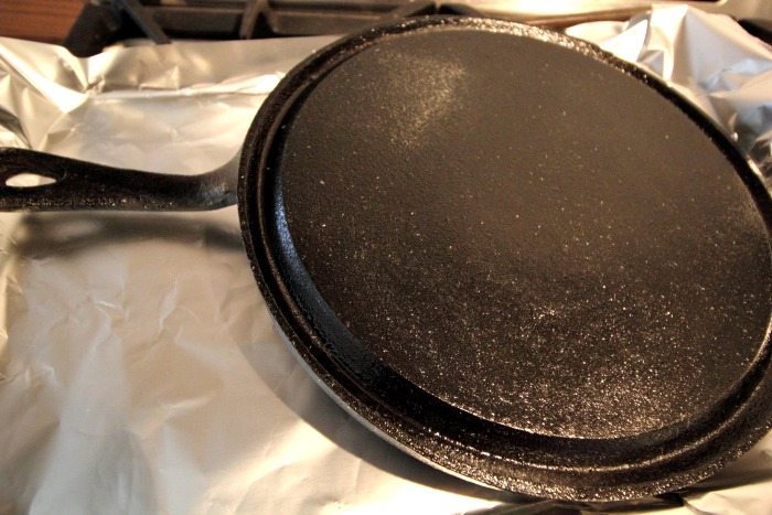 How to Clean a Cast Iron Pan - Season and Bake