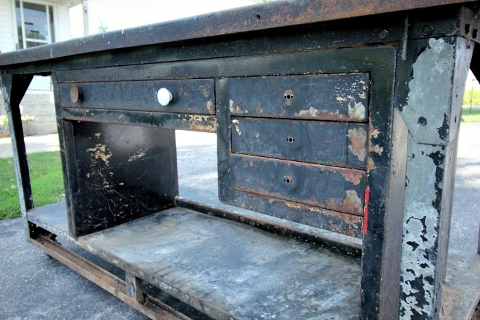 How to refinish even the oldest, rustiest metal furniture so it can be beautiful and usable again!