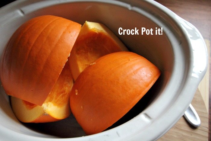 Make your own pumpkin puree in the crock-pot! Follow this quick and simple recipe and enjoy fresher, better tasting pumpkin-y treats this fall.