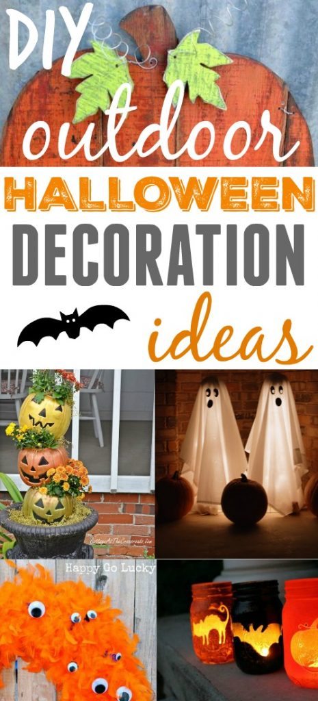 Halloween Decoration Ideas Outdoor Easy