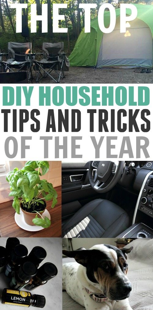 The best DIY household tips and tricks of the year! Some great ones in here!