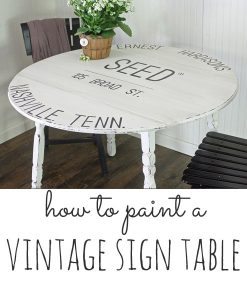 DIY Painted Sign Project Ideas - The Creek Line House