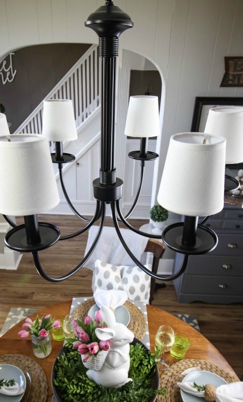 So many great little tips that I didn't know about before about choosing and installing a chandelier!