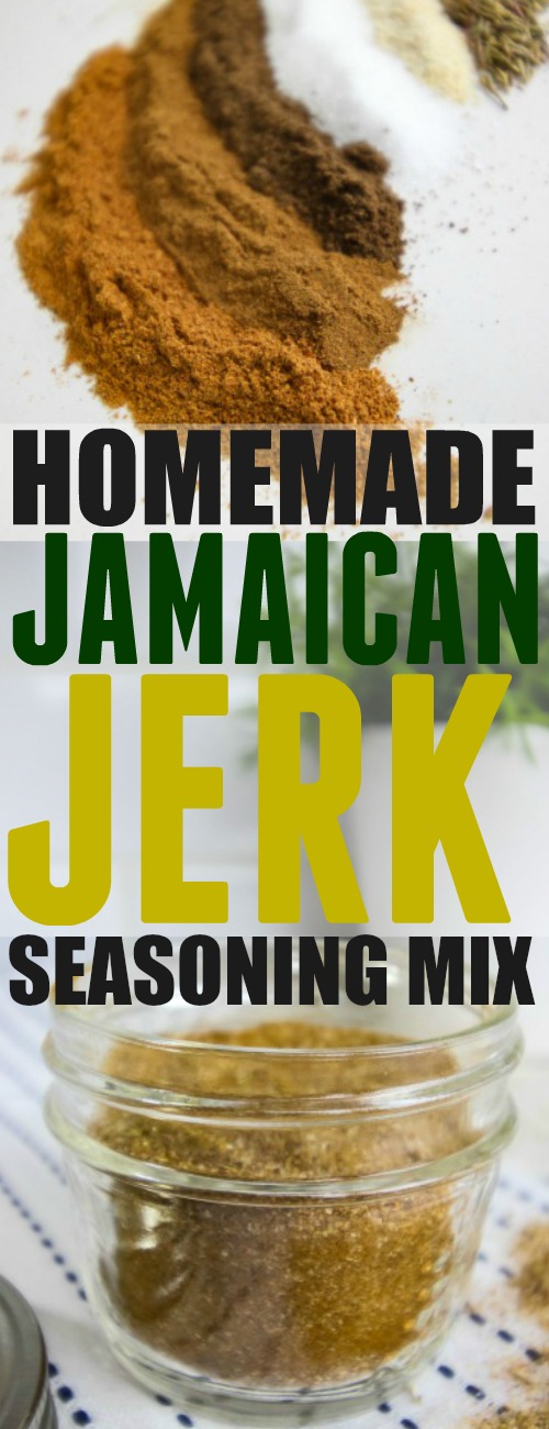 She made her own Jamaican Jerk seasoning mix at home! Great easy to follow recipe!
