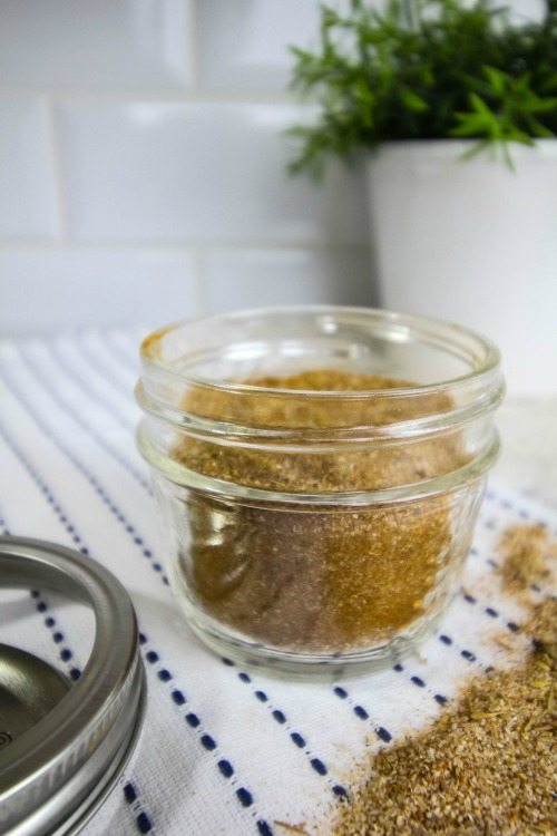 She made her own Jamaican Jerk seasoning mix at home! Great easy to follow recipe!