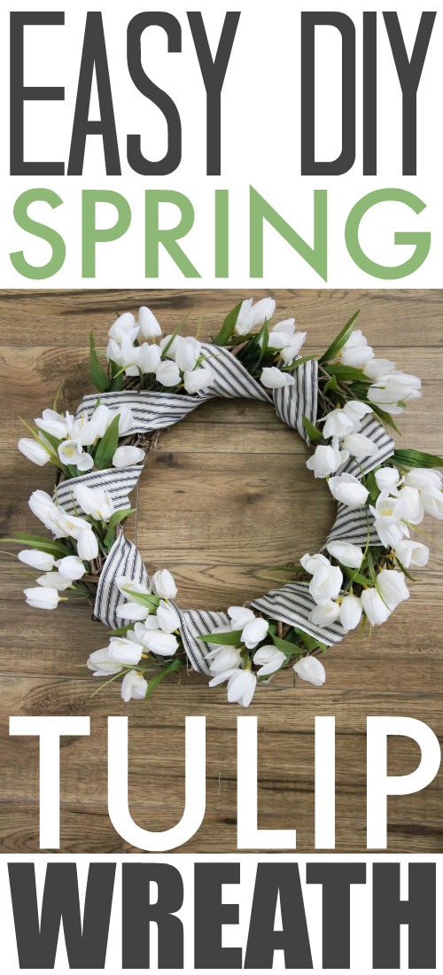 Love how this wreath looks! It looks so easy and affordable too!