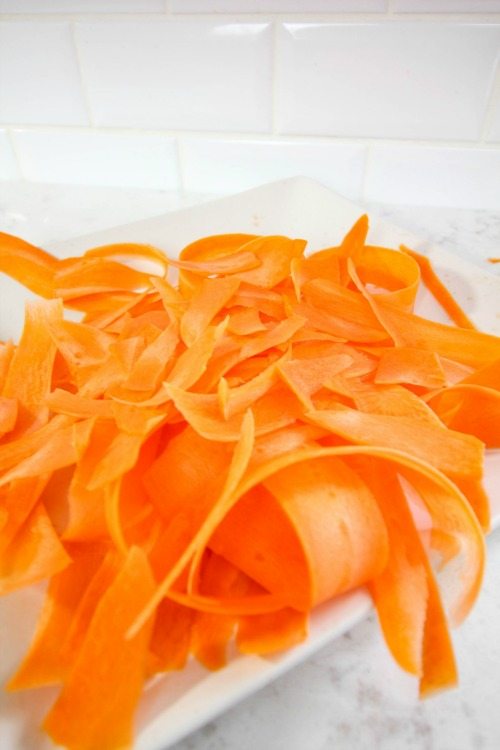 Carrot pasta trick! This is a must-try for anyone trying to eat healthier!