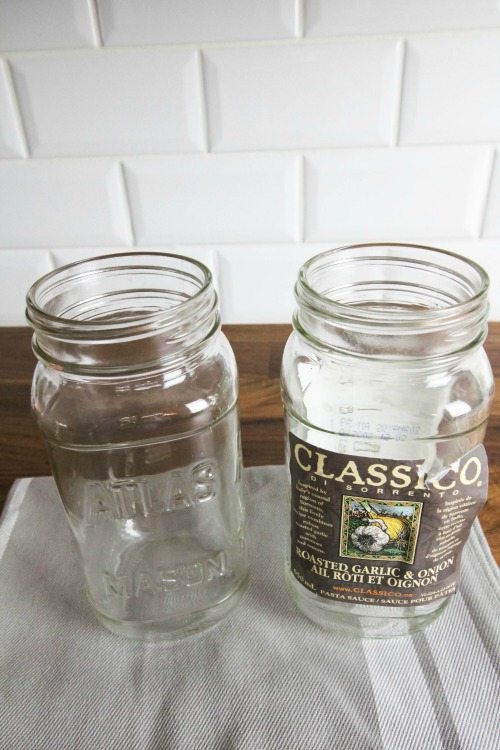 Essential oils can be used to clean that stubborn glue off of jars you want to reuse! This article shows how and which oils to use!