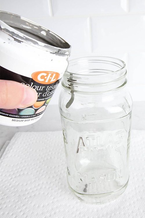 How to Paint Mason Jars! High Gloss Technique