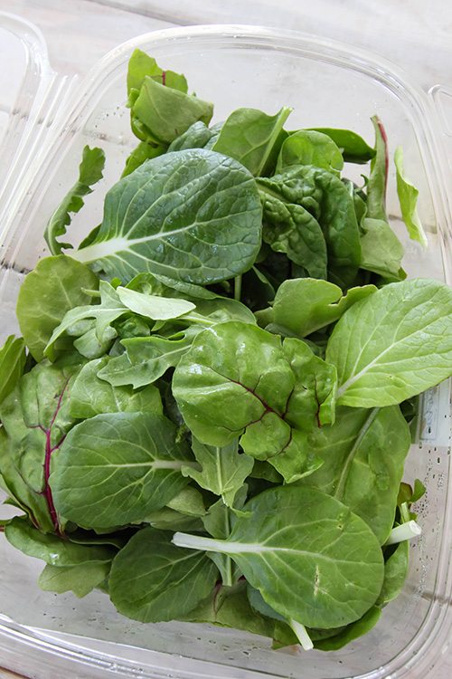 How to extend the life of your leafy salad greens!