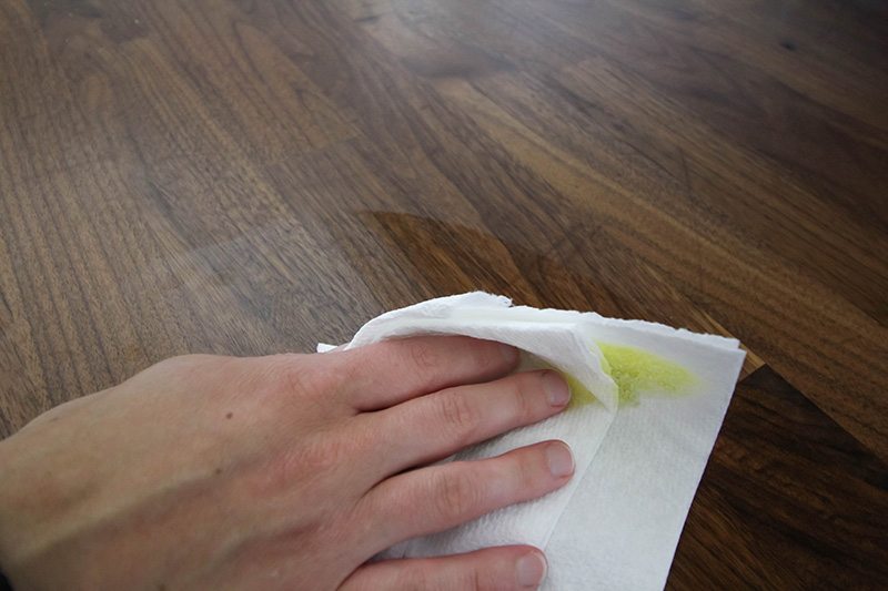 Are your wood counters looking old and dingy?  Take better care of wood counters with this amazing tip and have them looking beautiful again.