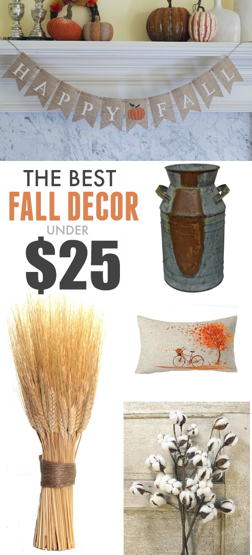 Gorgeous and Rustic Fall Decor Ideas for Under $25