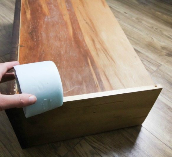 How to fix a stubborn, sticky dresser drawer with this easy trick!