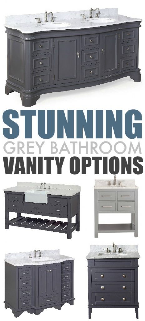 Stunning Grey Bathroom Vanity Options - The Creek Line House