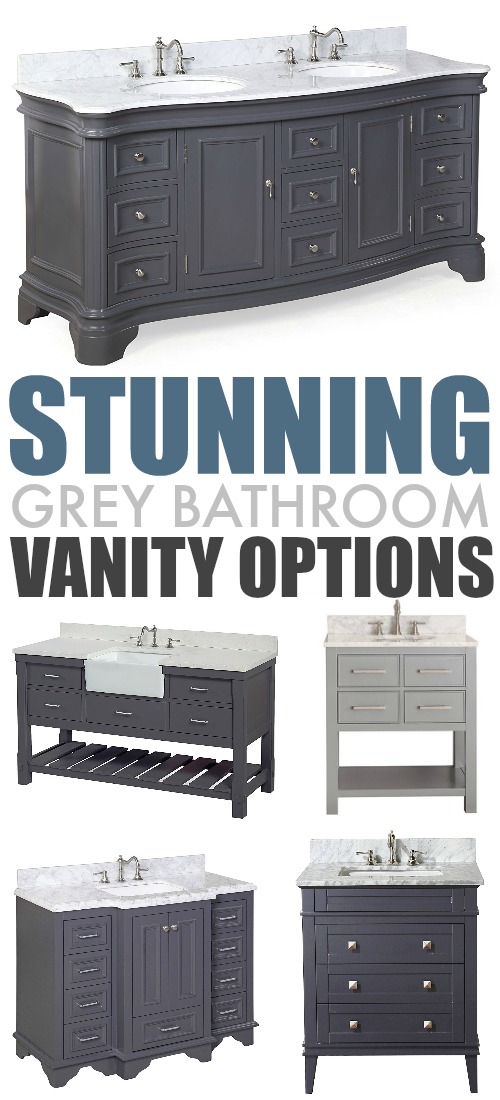 Stunning Grey Bathroom Vanity Options