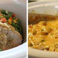 Leftover Turkey Casserole in the Slow Cooker