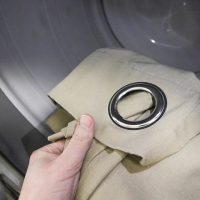 Curtains in the Dryer Trick