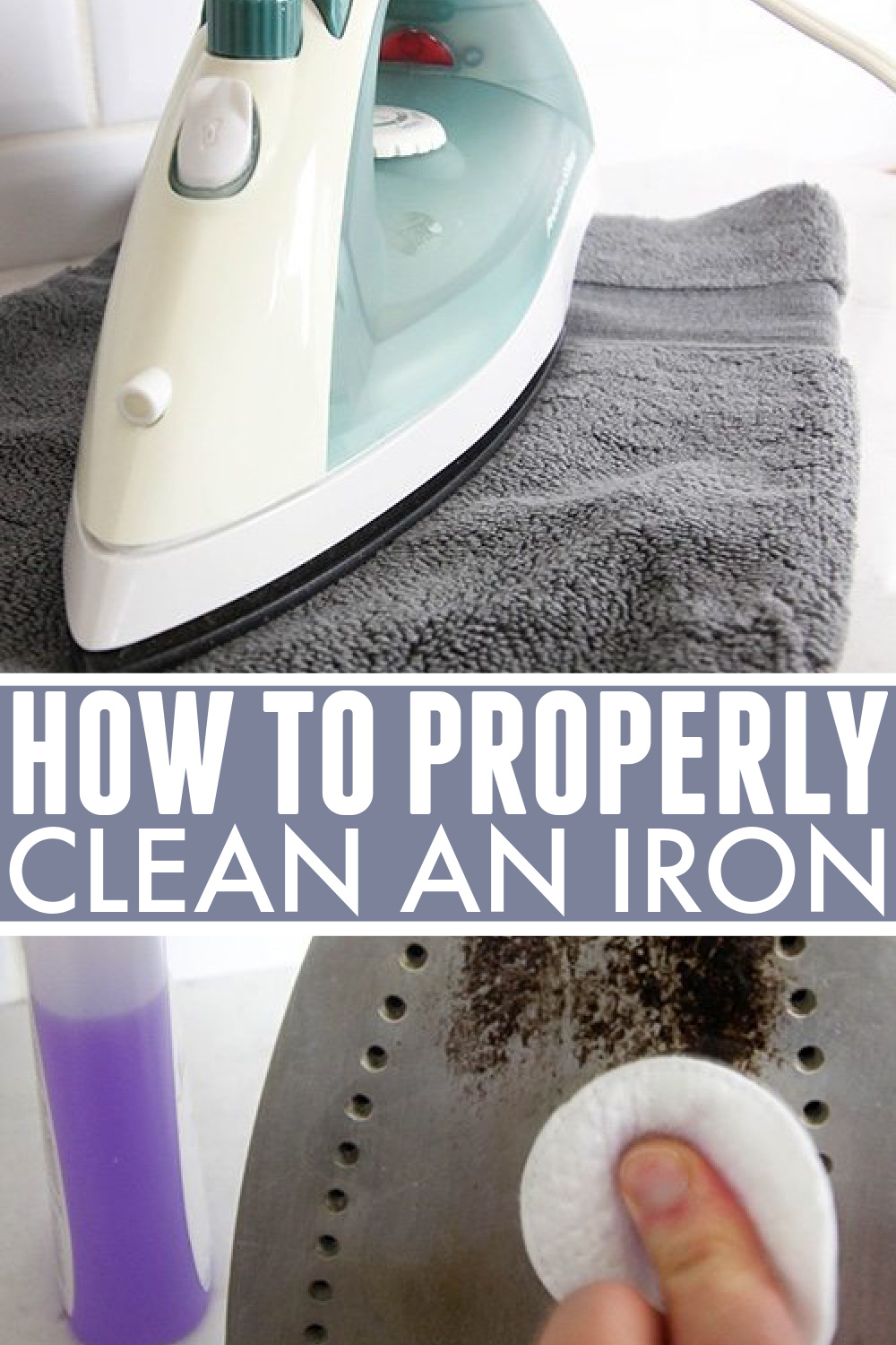 Iron cleaning technique main title image