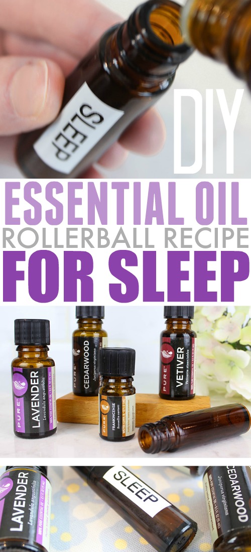 Essential oils can be really helpful if you're having trouble falling to sleep. Try this easy rollerball recipe for sleep the next time you find that counting sheep isn't working for you!