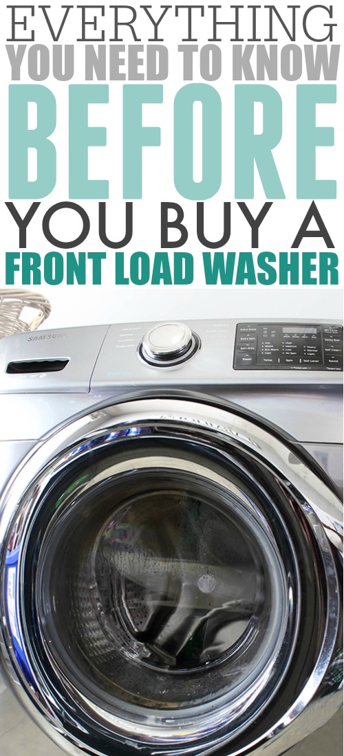 Front load washers are great for a lot of reasons, but they can also come with their challenges. Today I'm sharing our experience with our front load washer and dryer so you can make an informed decision if you've been thinking of purchasing new laundry machines.